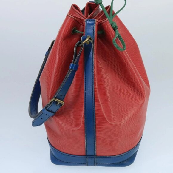 LOUIS VUITTON Epi Toriko Color Noe ShoulderBag Red Blue Green M44084 Auth 99059 - Picture 4 of 15